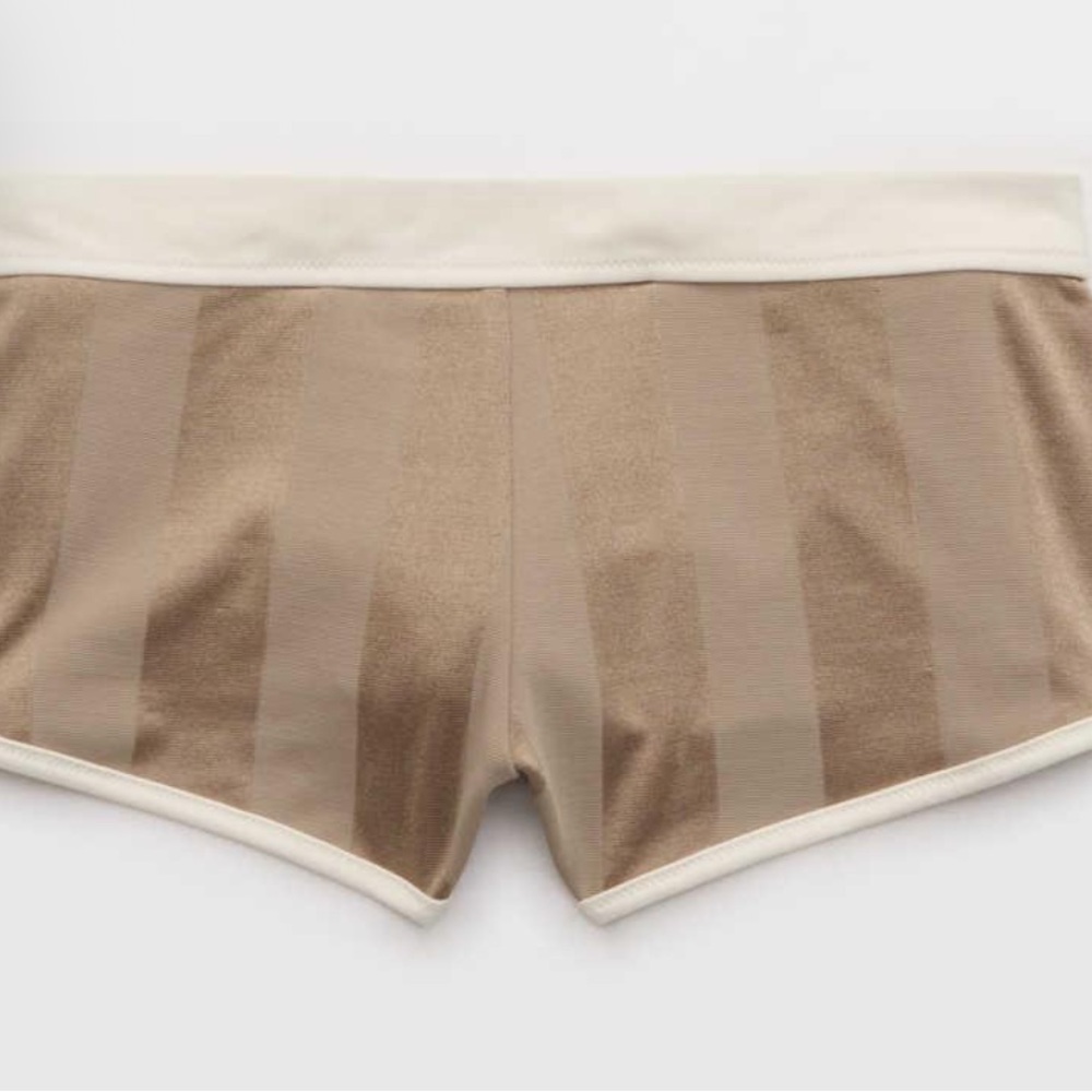 NWT Aerie Shine Cheeky Boyshort Bikini Bottom - Picture 6 of 12
